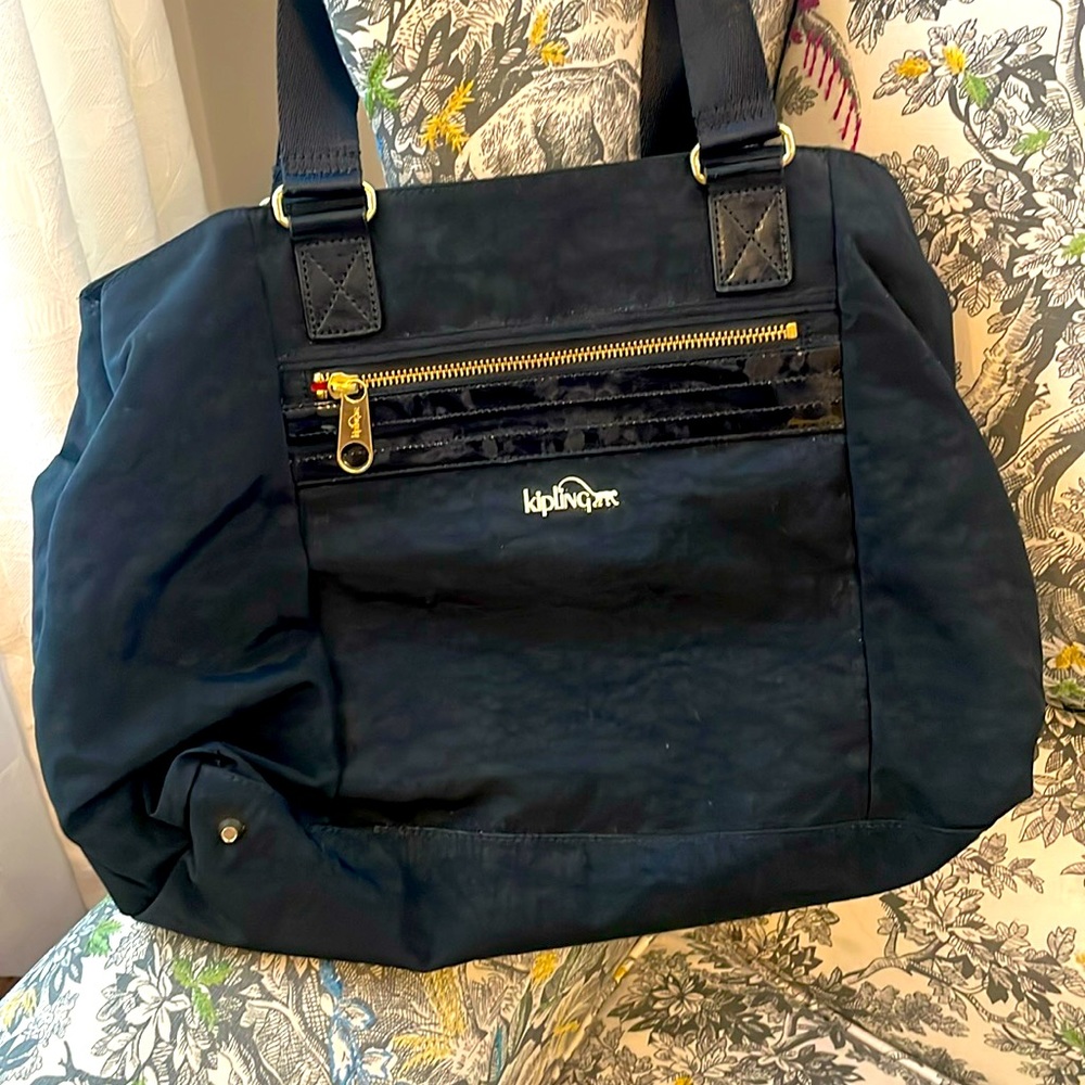 Kipling black work bag